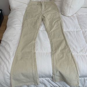 Shein corduroy flare jeans